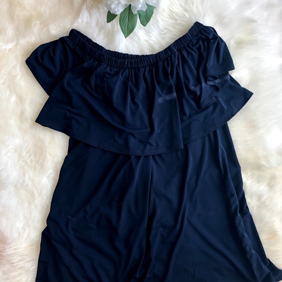 Rosie Pope Luisa Dress Maternity Dress Navy Small - Picture 2 of 8